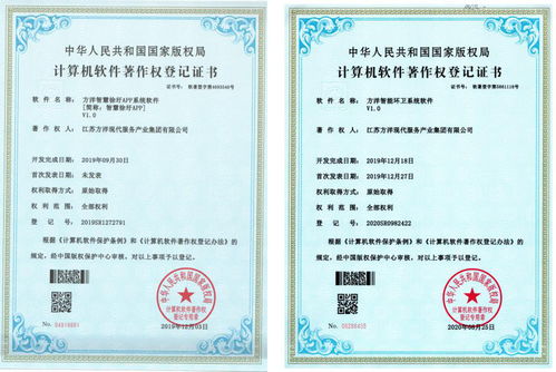 現代服務集團成功獲批兩項計算機軟件著作權登記證書，助力物業服務評估數字化升級